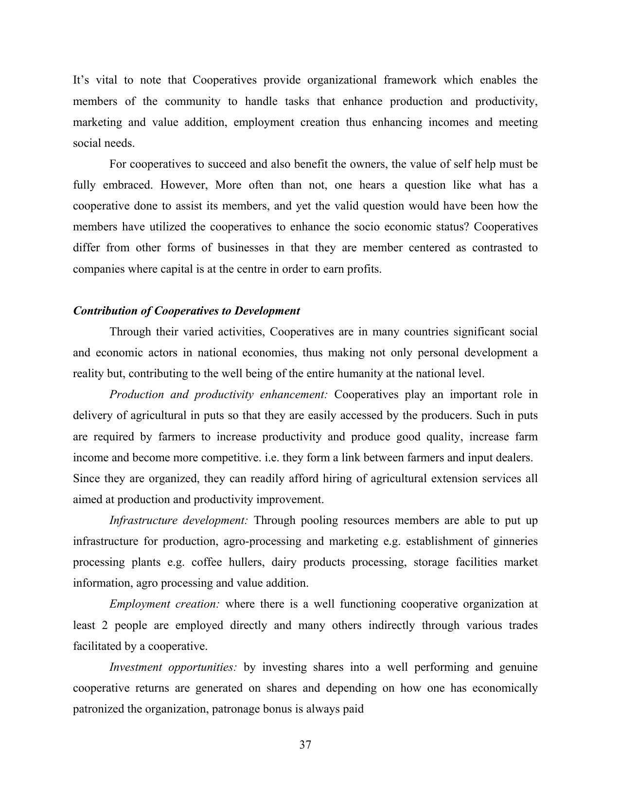 BBM Development Studies Module — page 41 of 76
